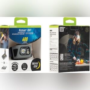 NWT__Unisex HEADLAMP Night Ize Radiant RH1 __NWT